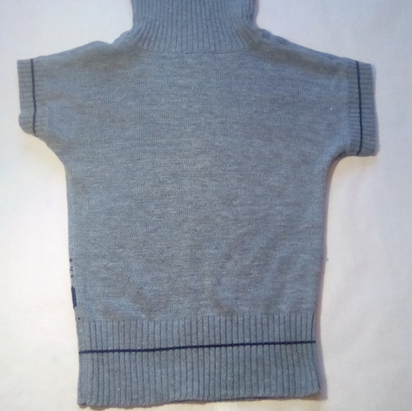 Small Introspect wool foldable cowl turtle kneck - Picture 2 of 2